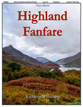 Highland Fanfare Handbell sheet music cover